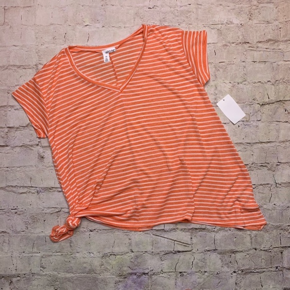 NEW Abound Striped SOFT Tee